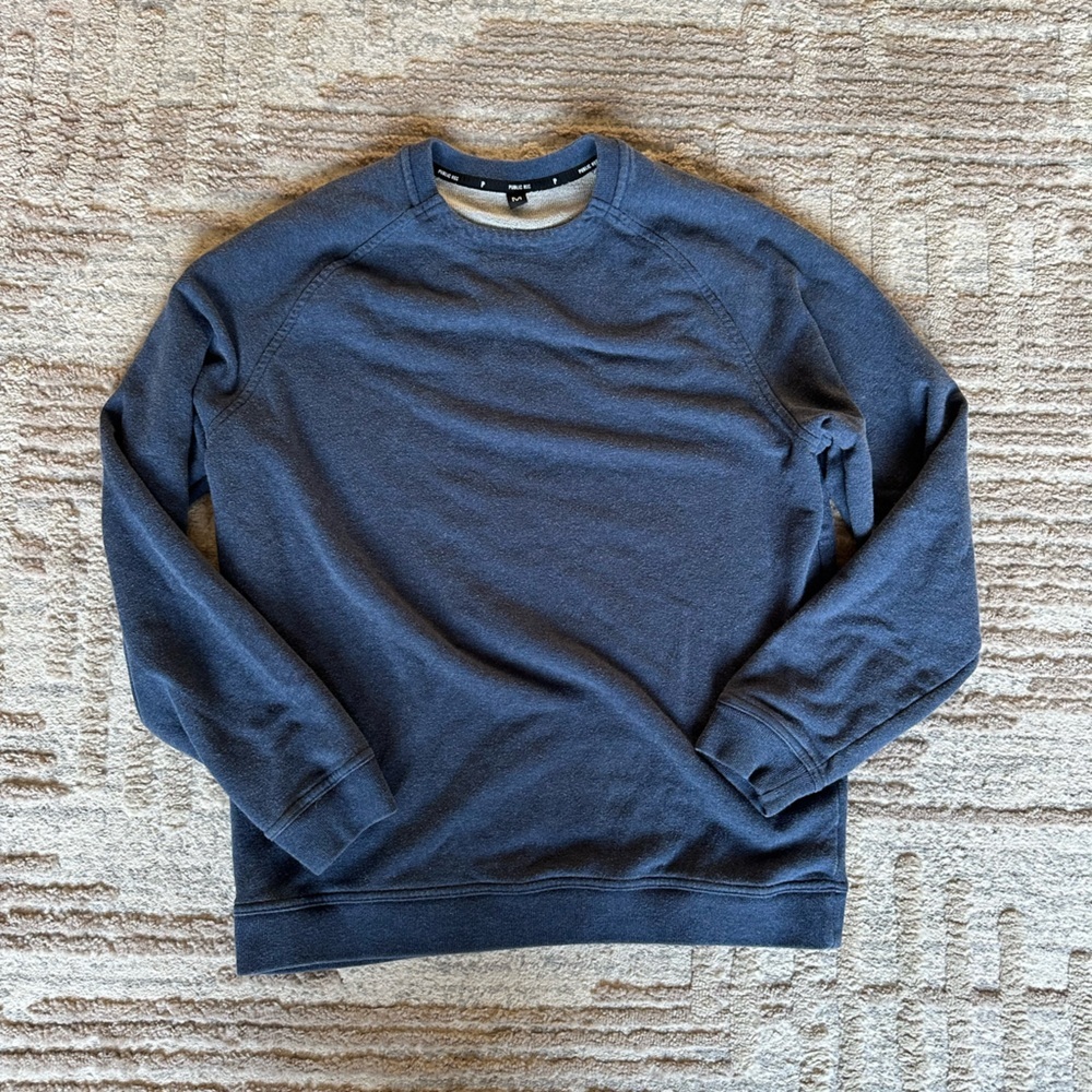 Public Rec navy blue crewneck